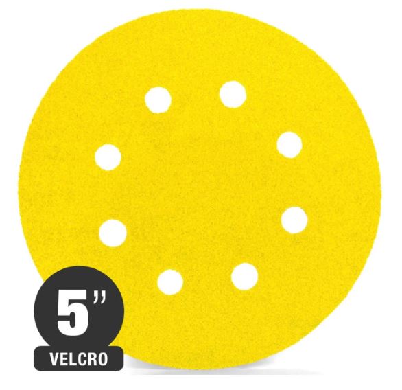Disco de Lija 5"grano 40 con velcro