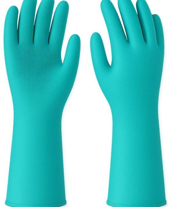 Guante de Nitrilo Verde
